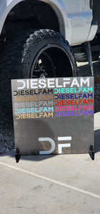 DIESELFAM Sticker